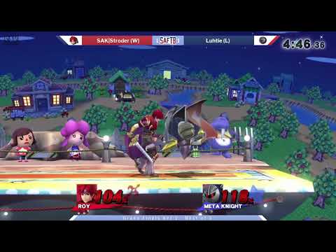 Saturdays are for the Boys Grand Finals - SAK|Stroder (Greninja/Roy) vs Luhtie (ZSS/Meta Knight)