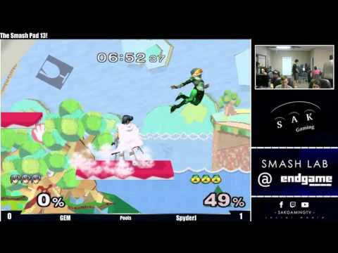 SP13 Pools - GEM (Marth) vs SpyderJ (Sheik)