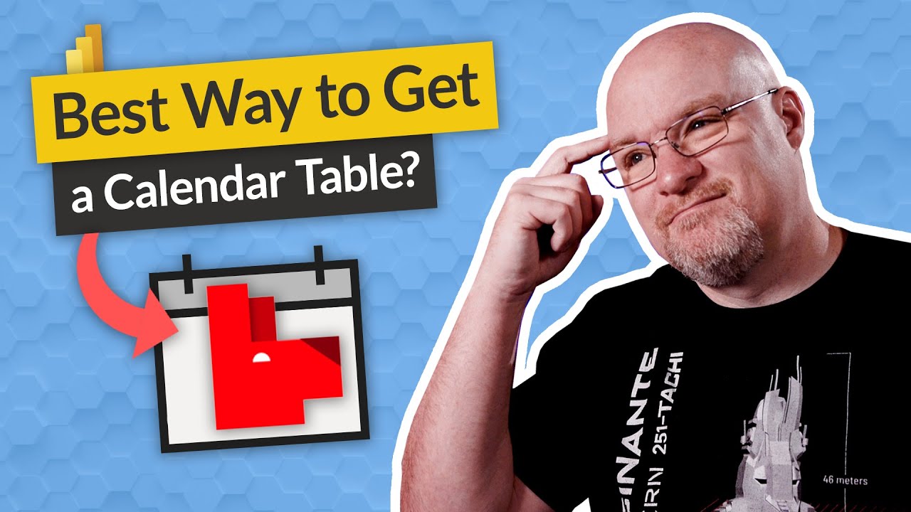 How to get a DATE TABLE easily in Power BI