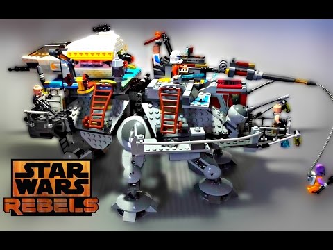 LEGO Star Wars Rebels - Captain Rex's AT-TE Walker (75157) - Set Review + Upgrade