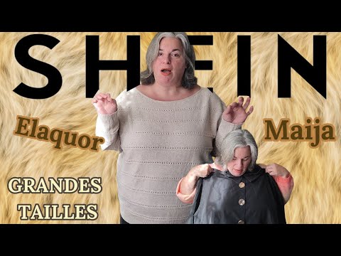 🛍️SHEIN 🛍️Try our Plus Size Haul 😍 Elaquor CURVE, Maija CURVE - Inspiring Shops❗🤩