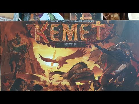 Unboxing Seth Expansion | Kemet