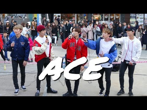 A.C.E -  Busking Hongdae  (RE-UPLOAD)