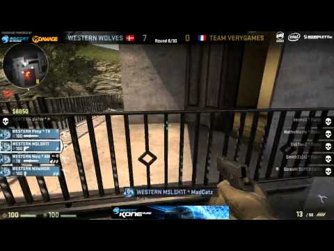 Western Wolves vs. VeryGames | LB Finale, Copenhagen Games 2013 | de_inferno