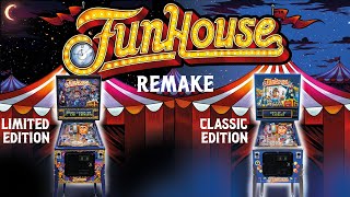 New 2024 FunHouse Pinball from Pedretti Gaming REMAKE Classic LE
