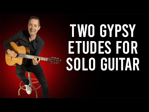 2 Gypsy Jazz Etudes For Solo Guitar by Robin Nolan