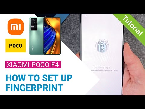 Xiaomi POCO F4 - How to set up Fingerprint • 📱 • 👆🏼 • 🔐 • Tutorial