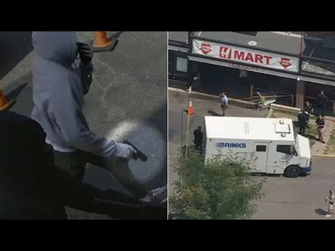 Brinks truck heist: Thieves steal $700K in cash within 20 seconds