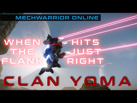Clan YOMA - When the flank hits just right (MWO)