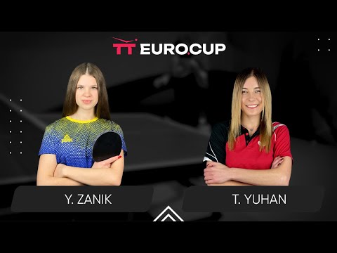 12:25 Yulianna Zanik - Tetiana Yuhan 06.07.2024 TT Euro.Cup Women Ukraine Star. TABLE 4