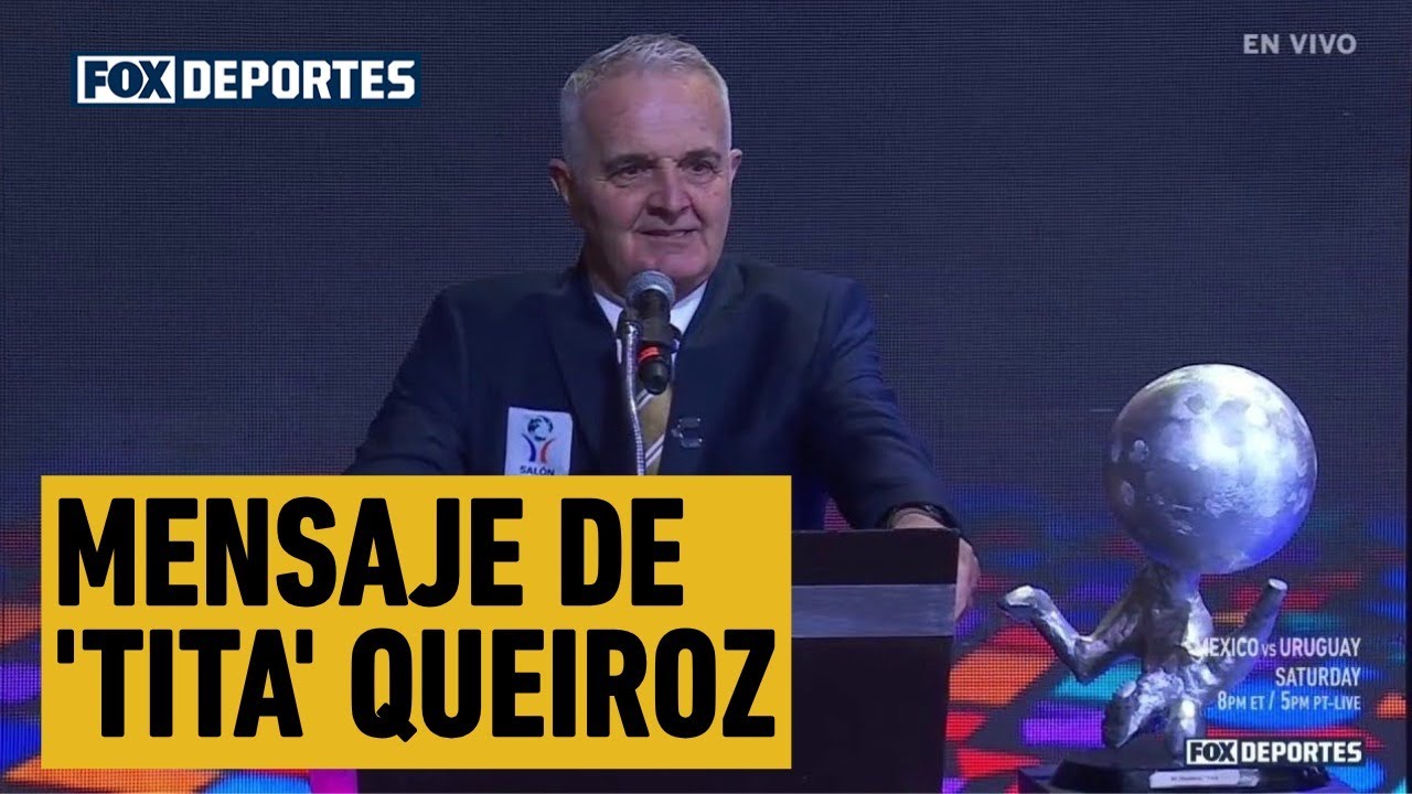 🇧🇷🥹 Mensaje de 'TITA' QUEIROZ como nuevo Salón de la Fama del Futbol | #LaCasaDeLosInmortales