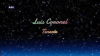 Luis Coronel - Tenerte (letra)