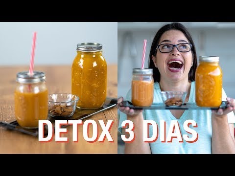 PROJETO DETOX DE 3 DIAS | Dieta de Desintoxicação com o Passo a Passo para o CARNAVAL