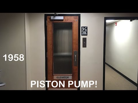 1958 Rotary Piston Pump elevator! Most Amazing Hydraulic Elevator EVER!