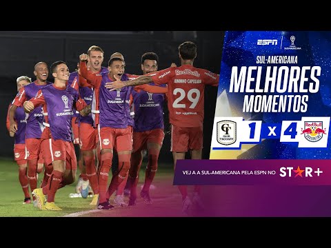 Gols e lances de Tacuary x Red Bull Bragantino