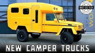 Top 7 Camping Trucks and Impressive 4x4 SUVs with Roof Top Tents