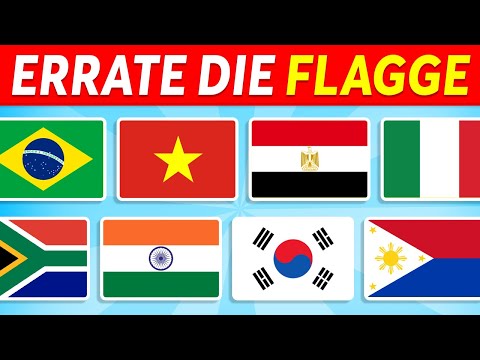 🚩 Errate das Land anhand der Flagge 🌍 | Weltflaggen Quiz 🧠🤯
