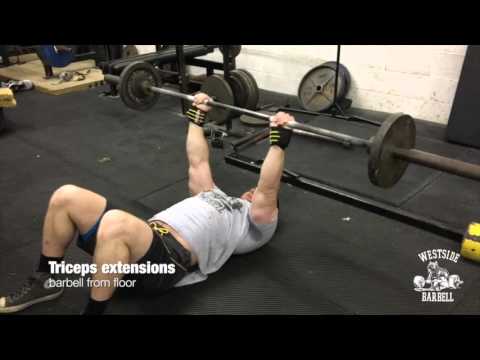 Westside Barbell ME Upper Body 12.23.15