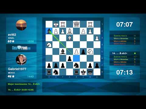 Chess Game Analysis: avi62 - Gabriel1977 : 1-0 (By ChessFriends.com)