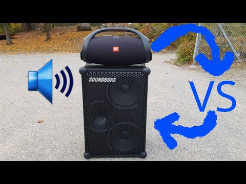 Soundboks 3 VS JBL Boombox 2 - Sound Comparison