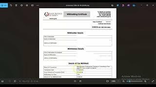 How to File Income Tax Returns if you are employed and have been issued with a withholding Tax.