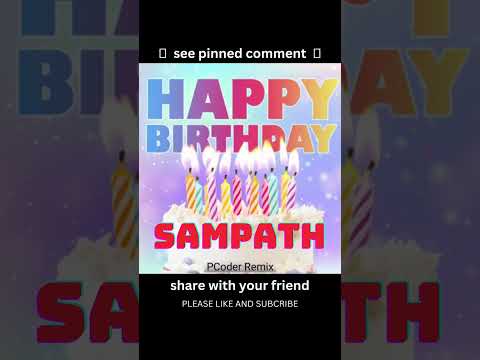Happy Birthday sampath