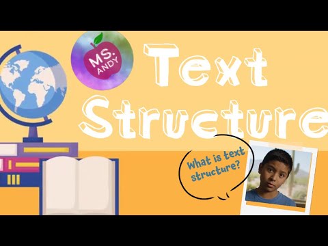 The 5 Types of Text Structure| Comparing Text Structures| Informational Texts| Reading Grades 3-5