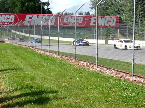ROLEX Series Full Course Caution Through Thunder Alley.