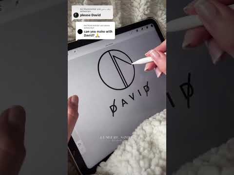 Mastering Letter Logos in Procreate Step-by-Step Tutorial #designprocess #procreate #letterlogo