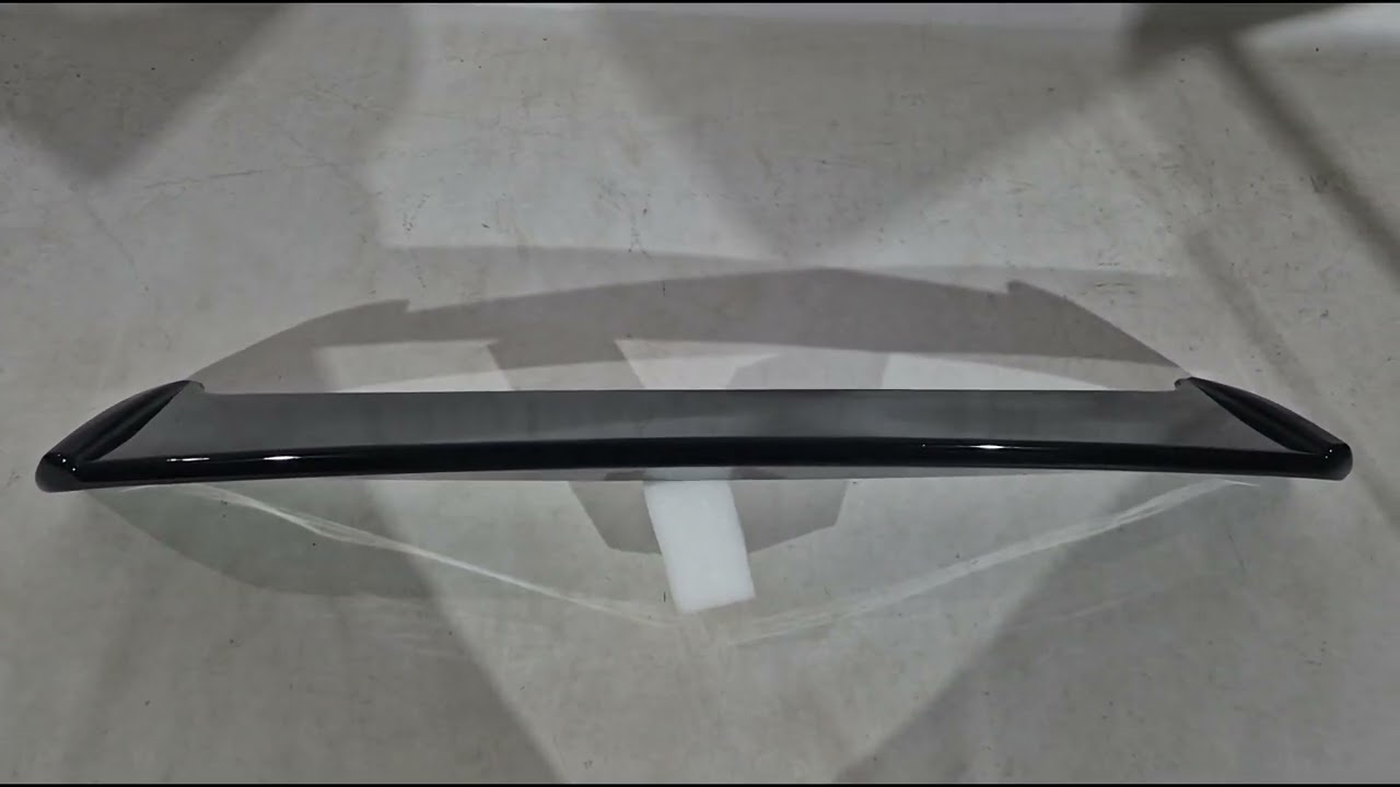 Volkswagen Golf 5 2003-2009 гг. Задний Спойлер DPT (HB, 2008-2013, Черный Глянец) Video 1