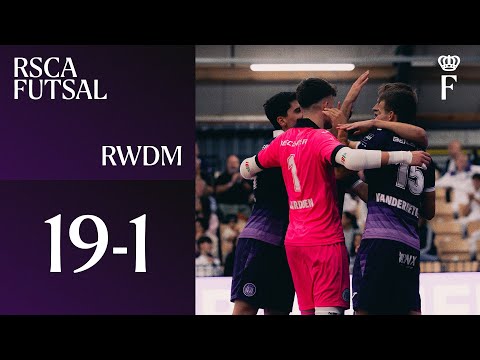 HIGHLIGHTS Belgian Futsal League: RSCA Futsal - RWDM Futsal | 2025-2026