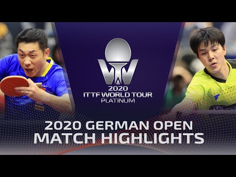 [2020 ITTF German Open Highlights (R32)]  쉬신(CHA) vs 안재현(KOR) 2020.1.31