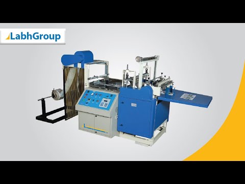 Fully automatic bottom seal plastic bag making machine - lab...