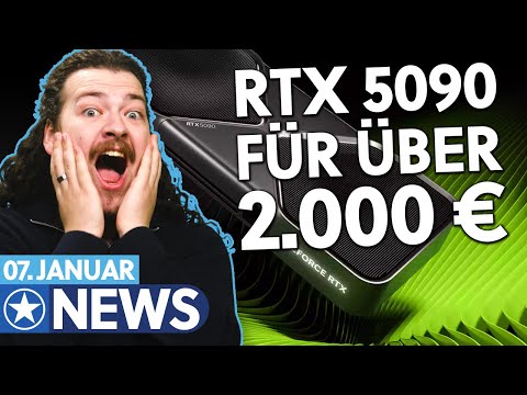 Video Thumbnail: NVIDIA enthüllt RTX 50er-Reihe: Schon im Januar verfügbar!