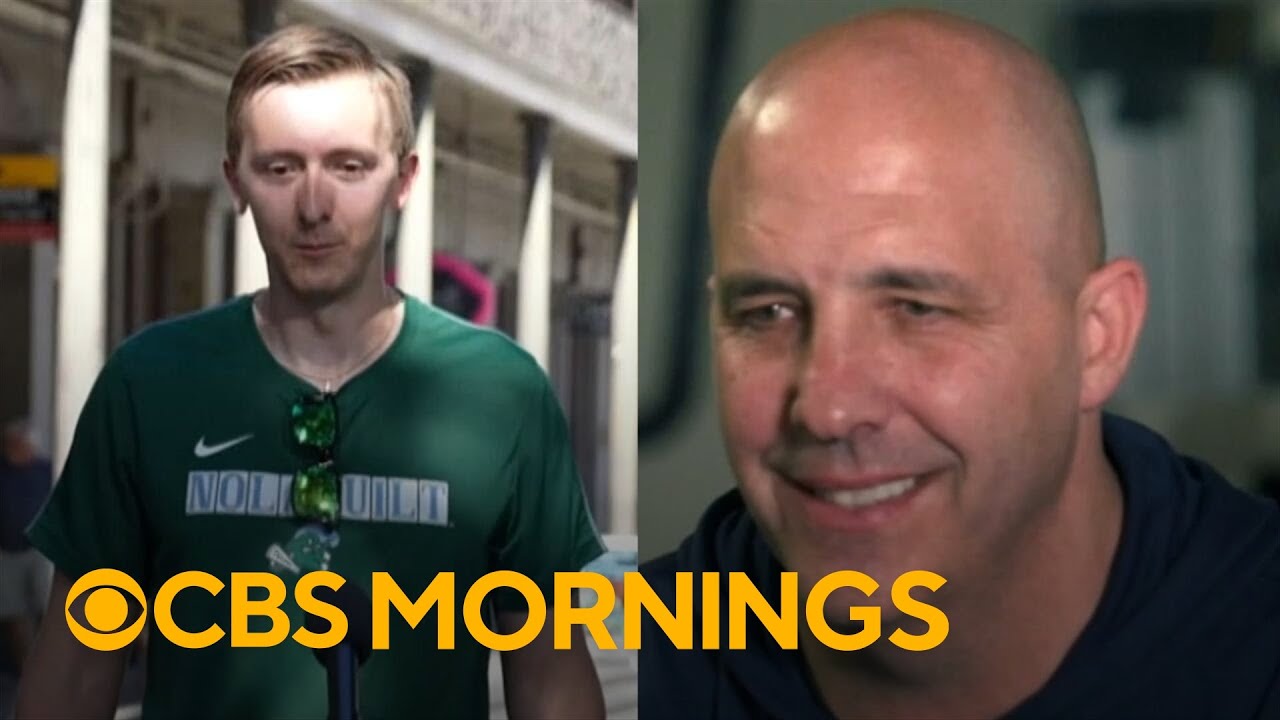 Man honors former coach who helped him "learn how to believe" in himself