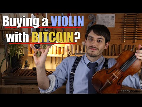 7 Reasons why I accept CRYPTOCURRENCIES in my WORKSHOP in Cremona | FABROVIOLINS