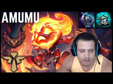 ❄️ Tyler1 LAST WEEK TO GRIND TO CHALLENGER | Amumu Support Full Gameplay | Season 12 ᴴᴰ