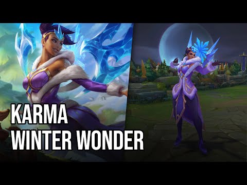 Winter Wonder Karma Skin | League of Legends