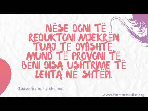 5 mënyra natyrale për eliminimin e mjekrës së dyfishtë.