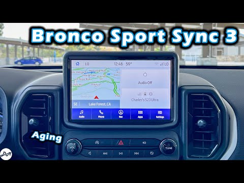 2023 Ford Bronco Sport – Sync 3 Infotainment Review | Touchscreen Demo
