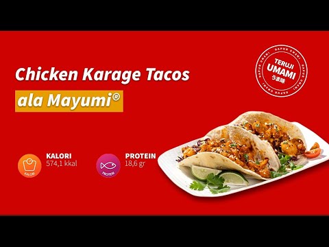 Chicken Karage Tacos ala Mayumi®