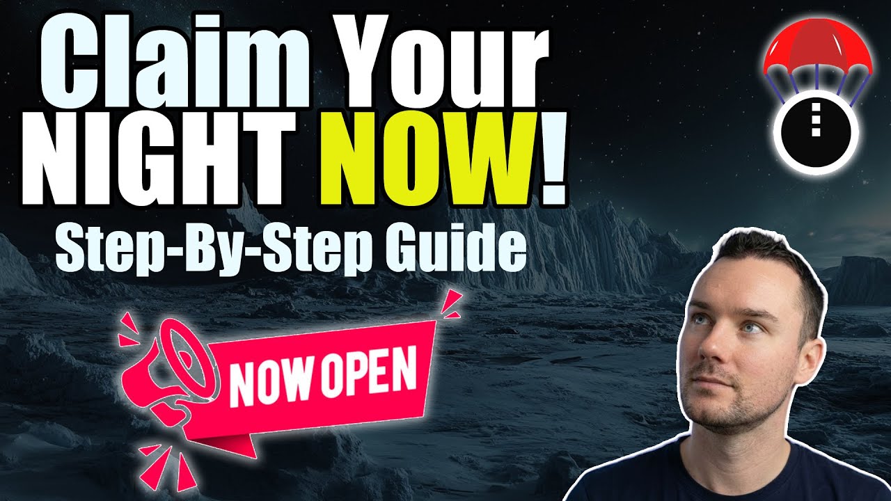 How to Claim NIGHT Tokens NOW | Midnight Token Step-By-Step Redemption Tutorial (LIVE Today)