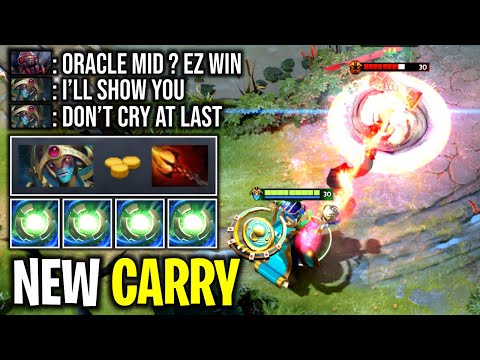 NEW CANCER CARRY..!! Instant Kill Combo Carry Oracle Dagon Build | Dota 2