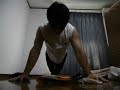 300 Push ups+30kg Floor press 腕立て300回+30kgフロアプレス
