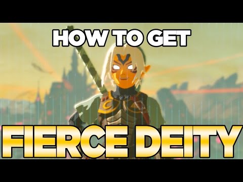 How to Get Fierce Deity Mask, Armor & Sword in Breath of the Wild with NFC tags | Austin John Plays