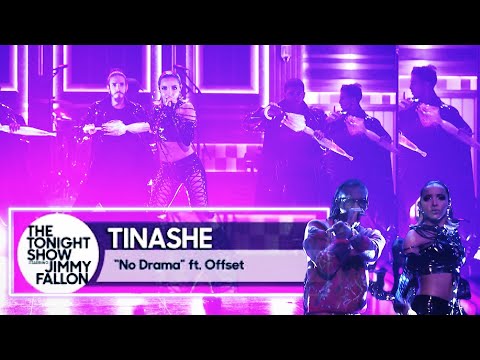 Tinashe Ft. Offset - No Drama (Live @ The Tonight Show Starring Jimmy Fallon) | 04.13.2018