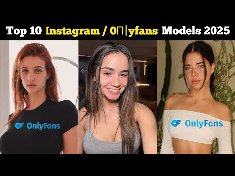 Top Ten instagram models, influencers and reel makers in 2025 | Top 10 instagram models 2025