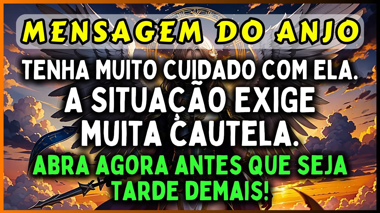 🚨VOCÊ NÃO A CONHECE. ENTÃO TENHA MUITO CUIDADO... | 💌MENSAGEM DOS ANJOS #mensagemdosanjos