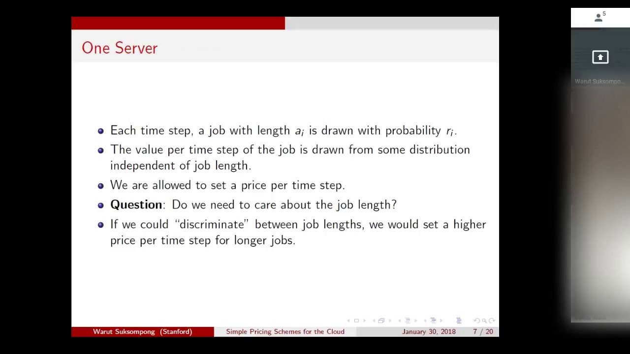 Simple Pricing Schemes for the Cloud