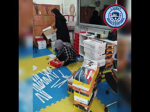 6 Şubat Arama Kurtarma ve İnsanî Yardım Derneği Olarak İhtiyaç sahibi 104 depremzede öğrenciye Bot ve Mont dağıtımını gerçekleştirdik. Emeği ve katkısı geçenlerden Allah razı olsun.